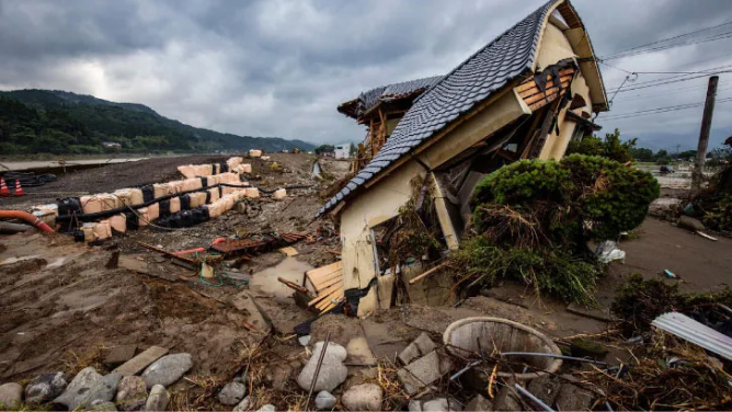 九州の被災地の光景