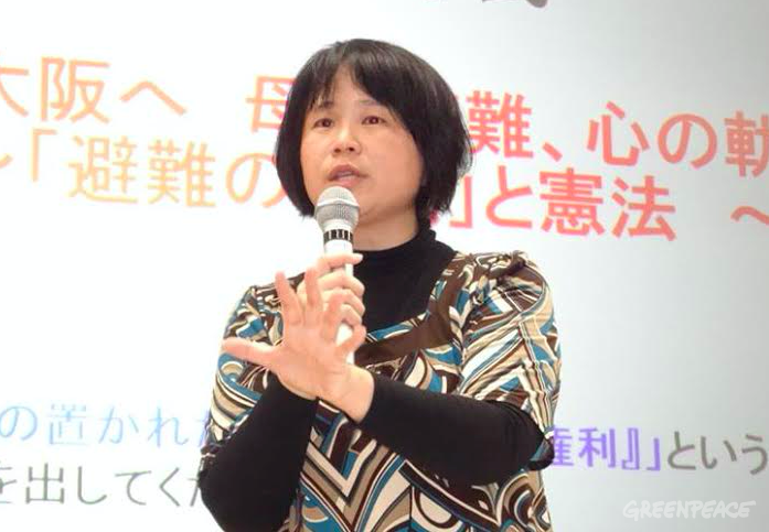 2018/02/24 母子避難中の森松明希子さん、国連人権理事会でのスピーチ決定ーー人権勧告への日本政府態度表明の場で、福島原発事故避難者の実情を訴え