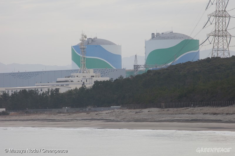 グリーンピース声明：電力会社の報告は不十分ーー原発鋼材、 強度不足の疑い残る。規制委は、より踏み込んだ検査の指示を