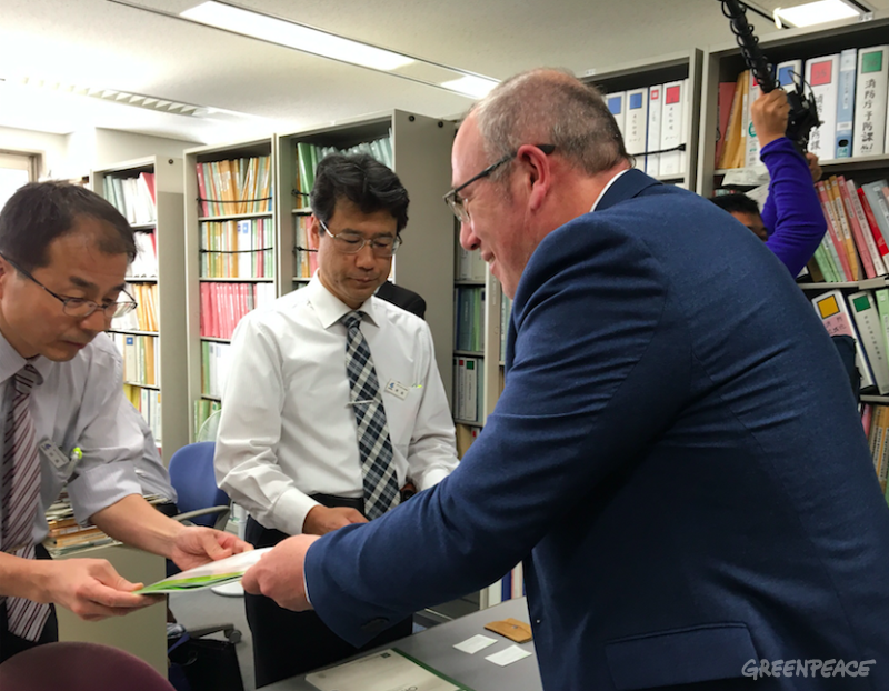 グリーンピース、鹿児島県に要請書提出 川内原発における鋼材強度不足の可能性を指摘、独自の検証求める