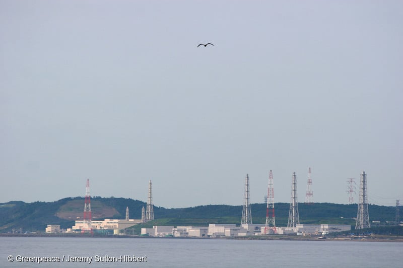 再稼働より償いをーーグリーンピースが東電株主総会で訴え