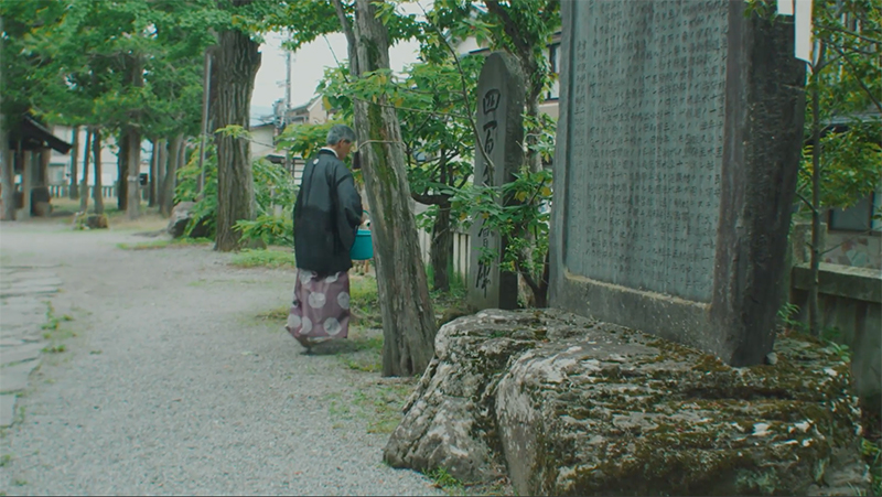 八劔（やつるぎ）神社の宮坂宮司