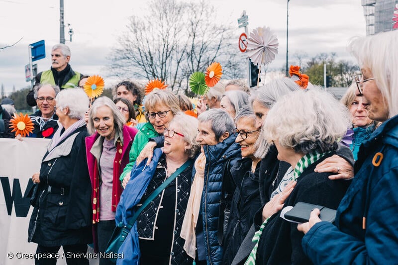 70代の女性を中心とする2000人以上の市民のグループ「環境を守るシニア女性の会