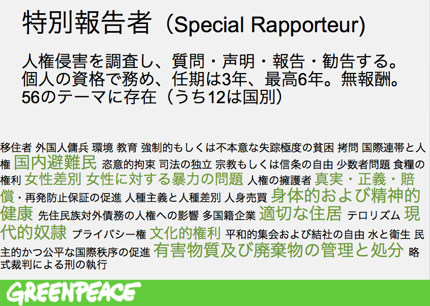 国連に原発事故被害者の声を届けようーー国連人権メカニズムと市民関与のタイミング