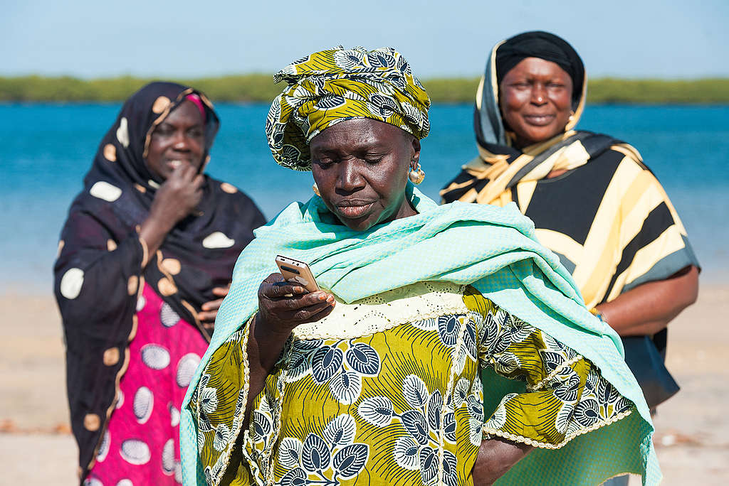President of Women Association in Senegal. © Clément  Tardif