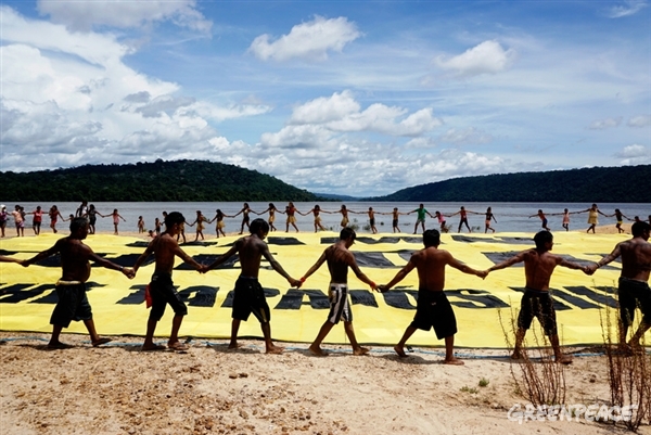 action Greenpeace Tapajos