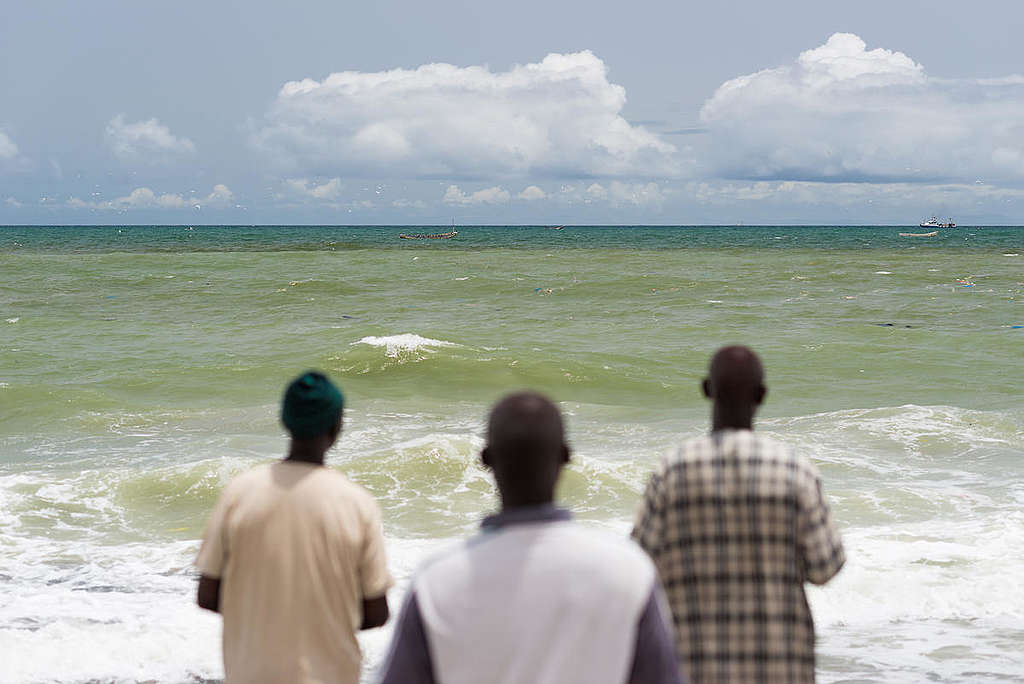 Fathers of Lost Fishermen in Senegal. © Clément  Tardif / Greenpeace