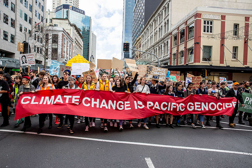 School strike for climate New Zealand