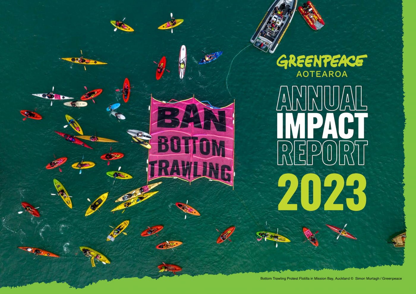 2023 Greenpeace Aotearoa Annual Impact Report