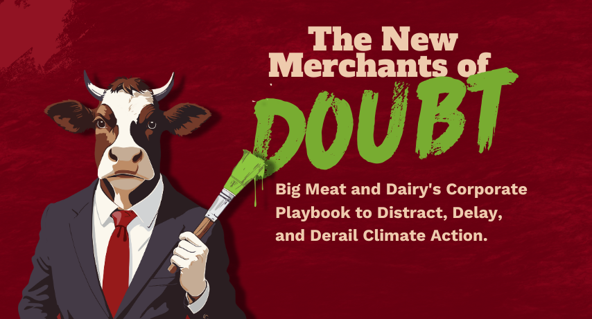 The New Merchants of Doubt report exposes Fonterra as a major player in global attempts to undermine climate action - deploying the same tactics as Big Tobacco and Big Oil to thwart regulation. © Changing Markets