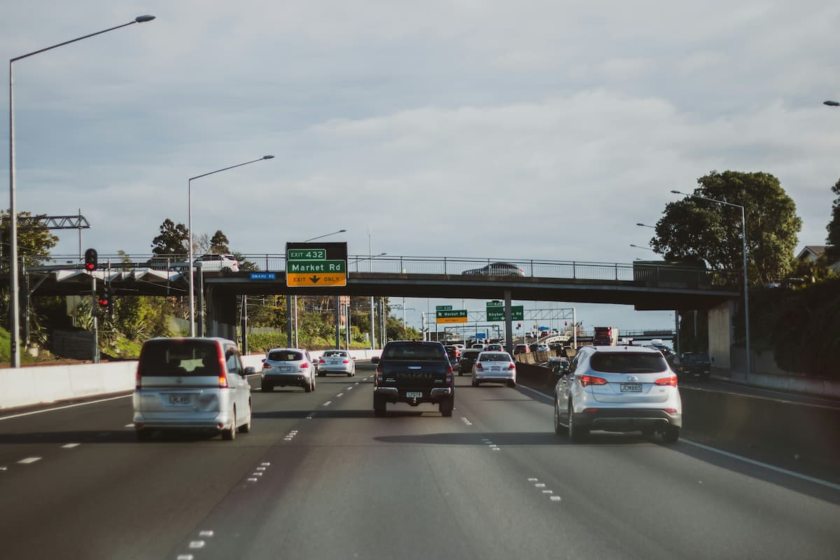 Auckland morotway traffic