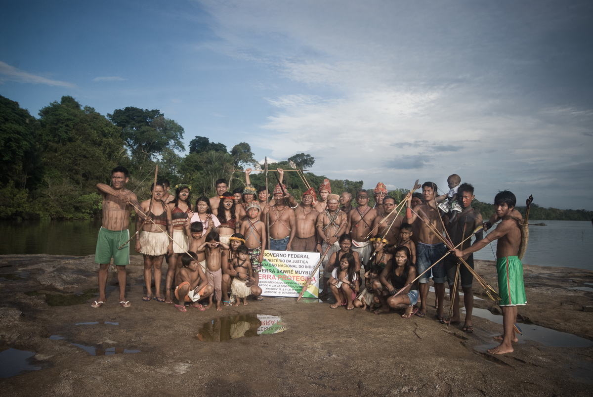 Povo Munduruku inicia sinalização da Terra Indígena Sawré Muybu