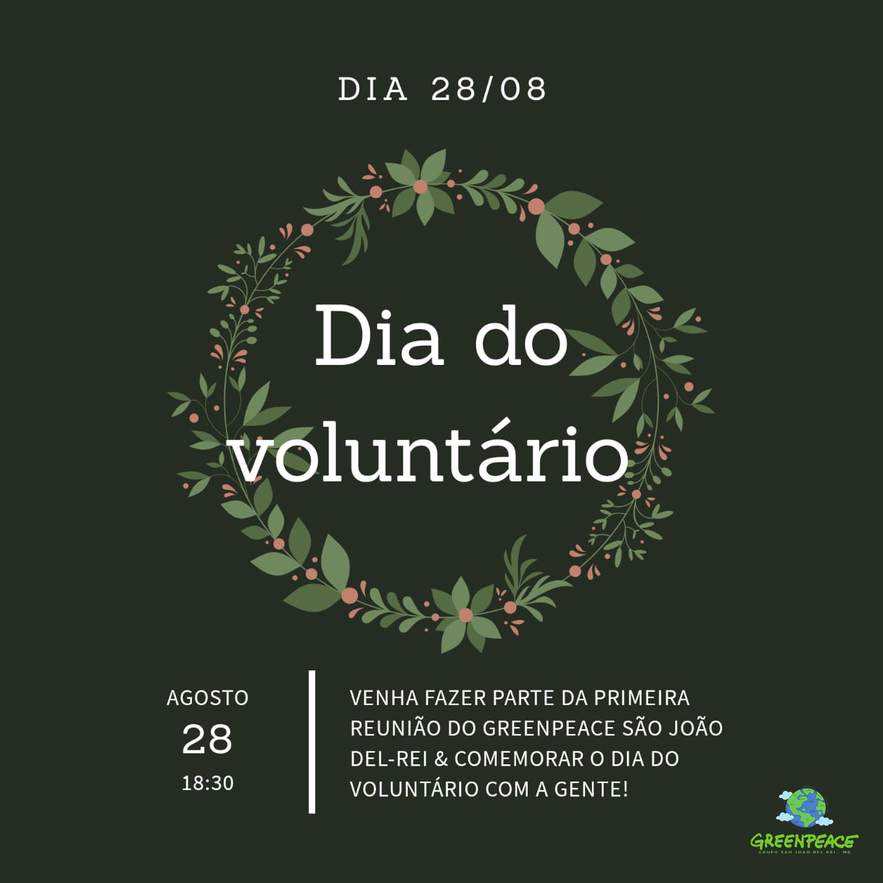 28 de agosto - Dia Nacional do Voluntariado - Organics News Brasil