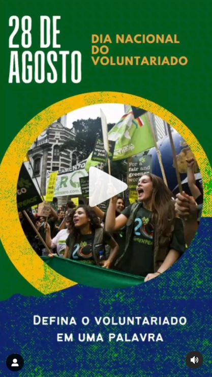 28 de agosto - Dia Nacional do Voluntariado - Organics News Brasil