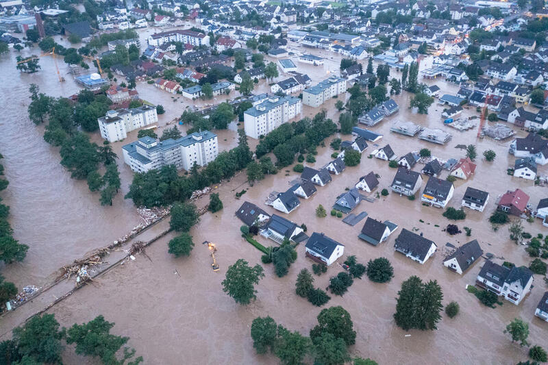 Наводненията след проливните дъждове в Северен Рейн-Вестфалия и Райнланд-Пфалц, Германия, 2021 г.