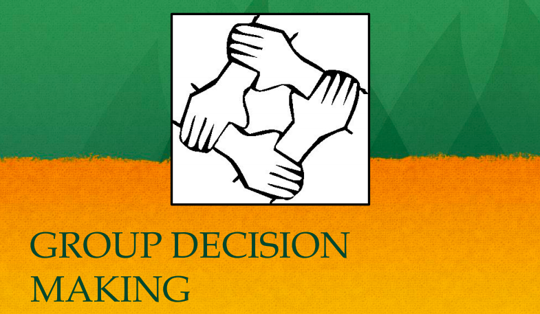 How to Make Group Decisions