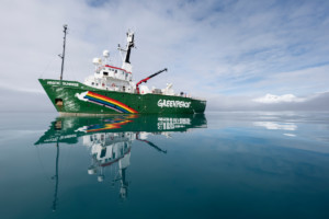 Arctic Sunrise at Livingston Island in the Antarctic