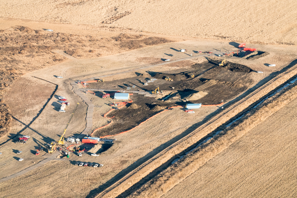 Keystone Pipeline Leak in South Dakota. © Naomi Harris
