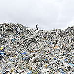 Packaging of everyday household products is found at a site adjacent to the Wespack recycling factory. Wespack is a leading plastic recycling company located in Malaysia.