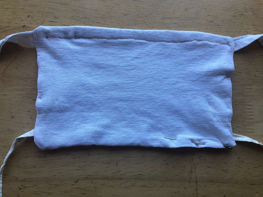 How to sew your own upcycled DIY fabric face mask