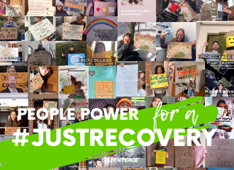 people power for a green and just recovery