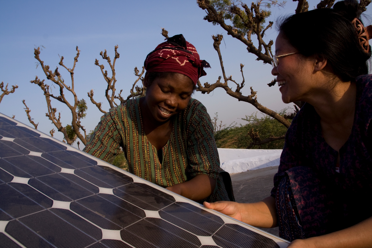 Solar Solutions in India. © Greenpeace / Emma Stoner