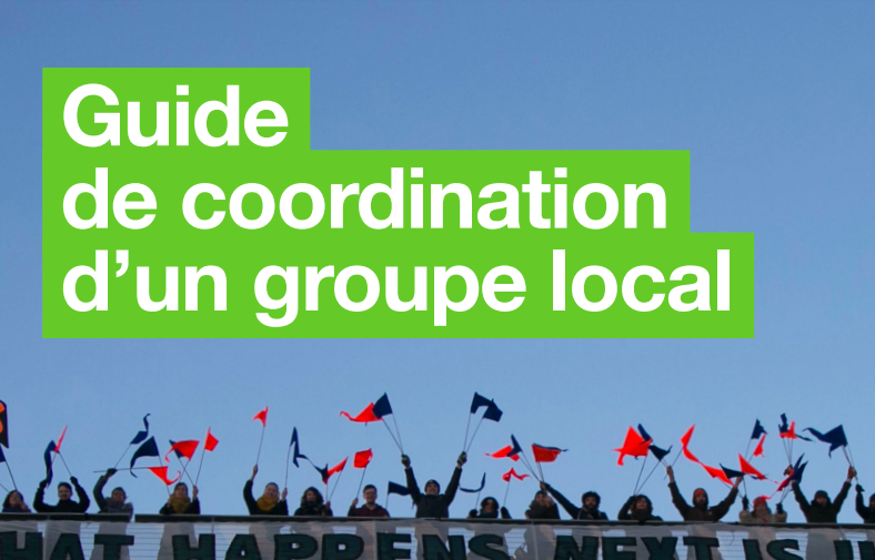 Guide de coordination d’un groupe local
