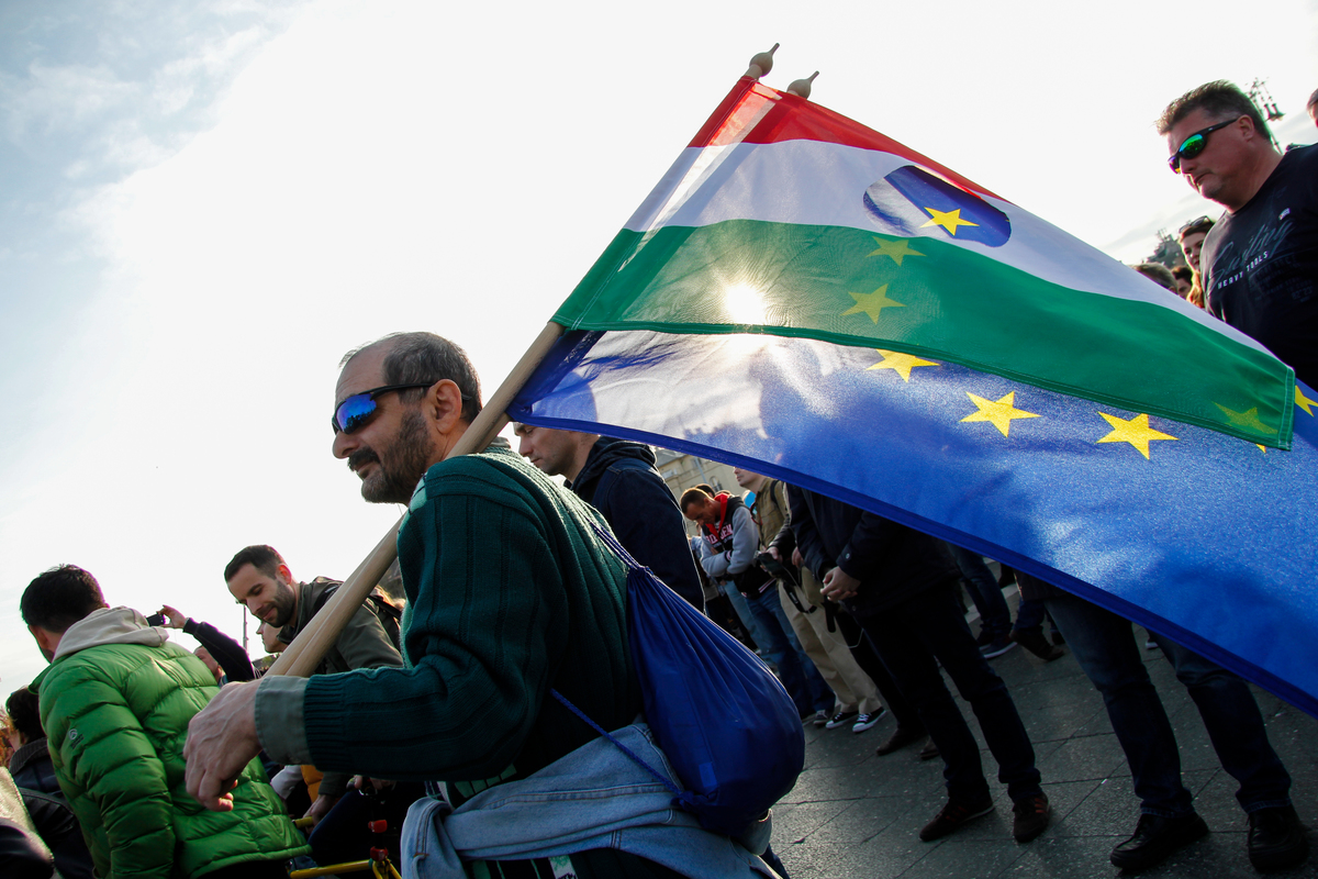 Heroes’ Veto, pro-NGO Protest in Budapest. © Zsuzsi Dorgo