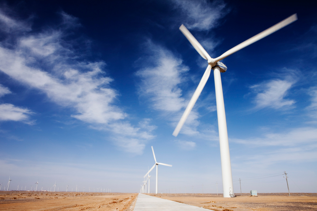 Wind Turbines in China. © Greenpeace / Markel Redondo