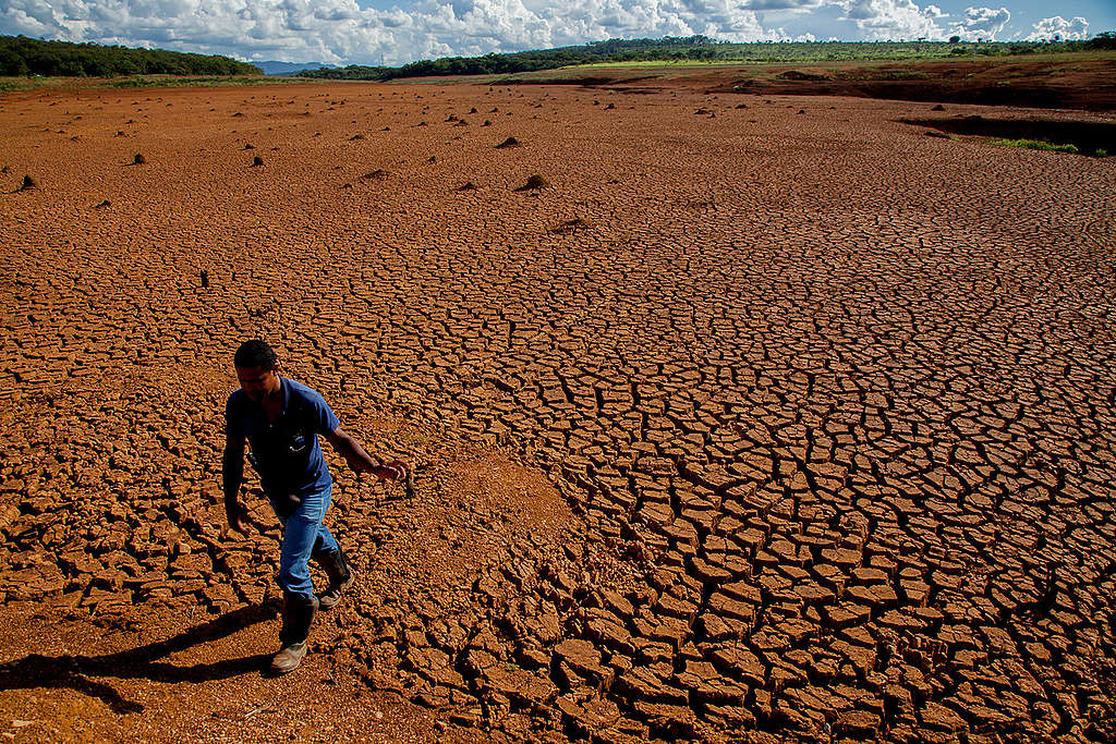 Dried Out Land in Brazil. © Gabriel Lindoso / Greenpeace