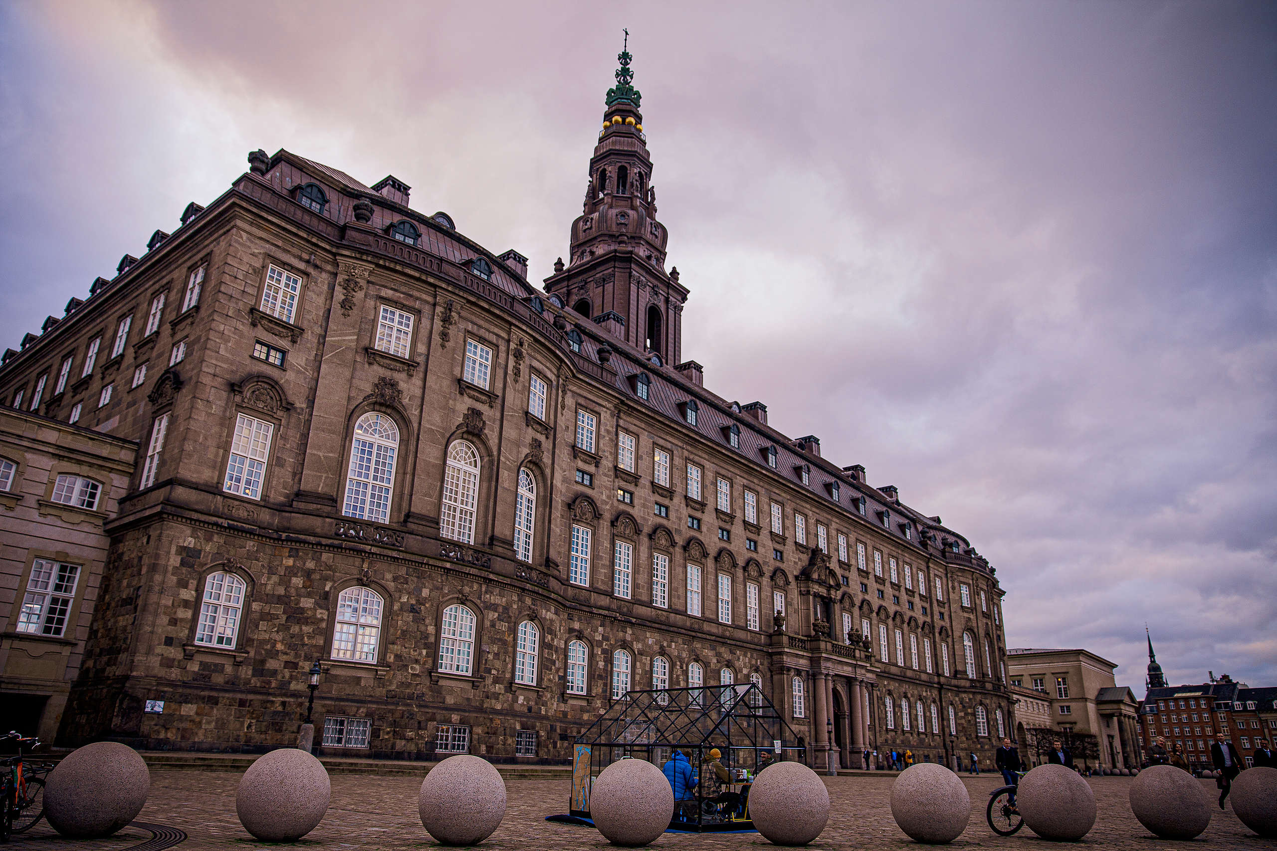 Drivhus på Christiansborg Slotsplads