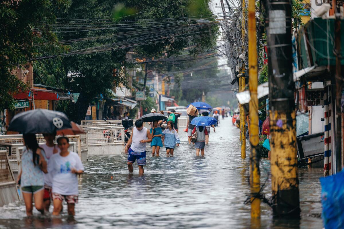 Typhoon Gaemi and Southwest Moonsoon Impacts in the Philippines. © Jilson Tiu / Greenpeace