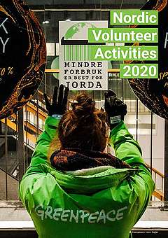 Kansikuva Greenpeacen pohjoismaisen vapaaehtoistoiminnan raportista vuodelle 2020