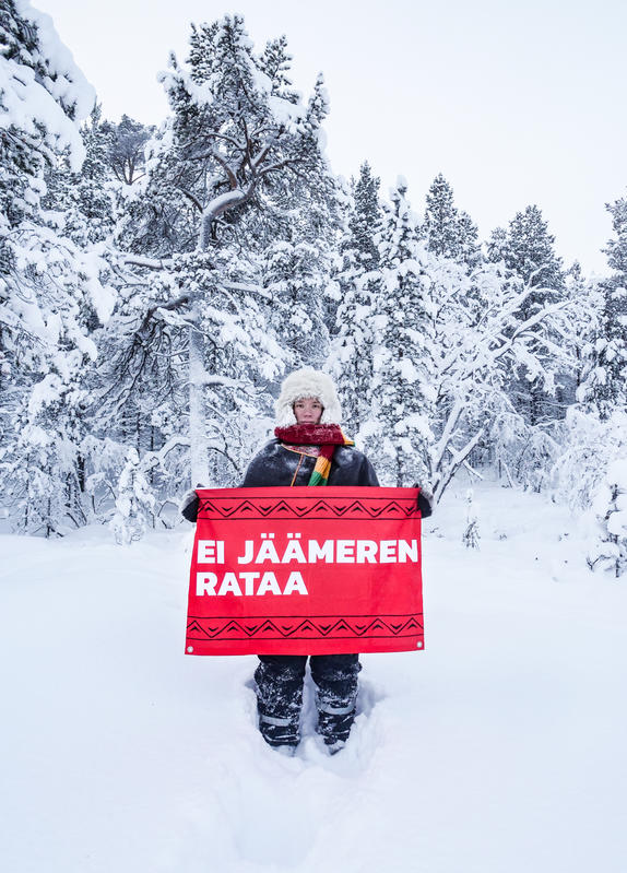 Sámi Reindeer Herders Oppose Railroad Construction in Finland