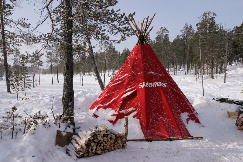 Forest Rescue Station to Protect Sami Reindeer Forest Area