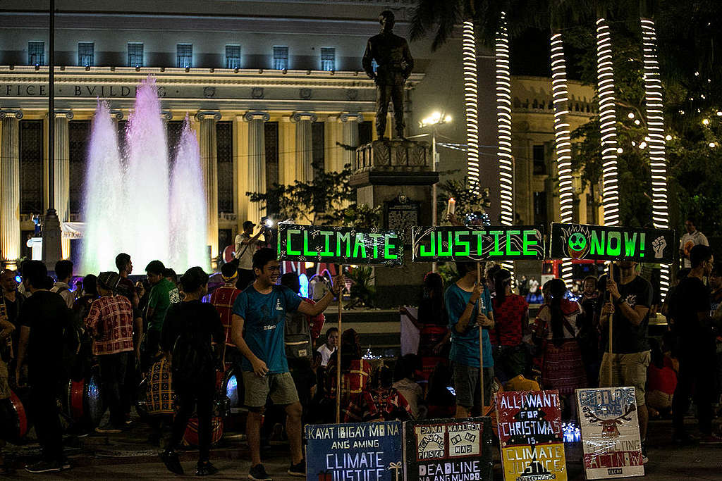 Global Climate Strike in Manila. © Basilio H. Sepe / Greenpeace