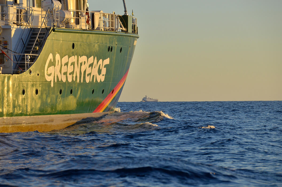 Bearing Witness to the Seismic Testing in the Ionian Sea, in Greece. © Nicoletta Zarifi / Greenpeace