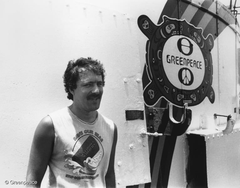 Greenpeace photographer Fernando Pereira who was killed when French DGSE agents bombed the Rainbow Warrior in Auckland Harbour on 10 July 1985