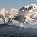 Aerial of Coal Fired Power Plants in Germany. © Bernd Lauter / Greenpeace