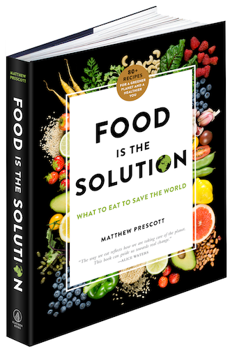 Matthew是食譜《Food Is the Solution: What to Eat to Save the World》作者 © Greenpeace