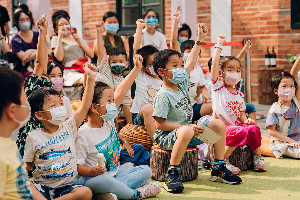 香港人不要少看自己的力量，無論應對氣候危機以至任何險阻。© Greenpeace / Patrick Cho