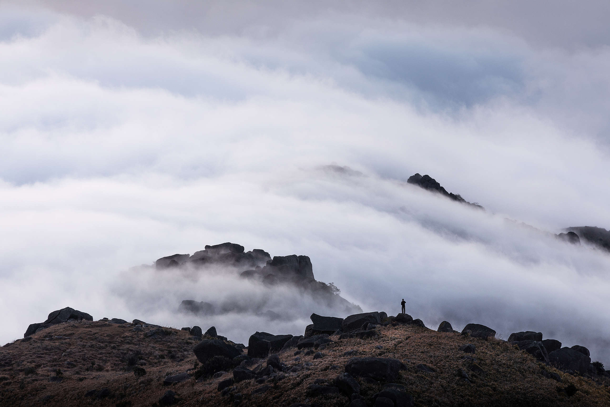 大帽山上的雲海景致。© Kelvin Yuen