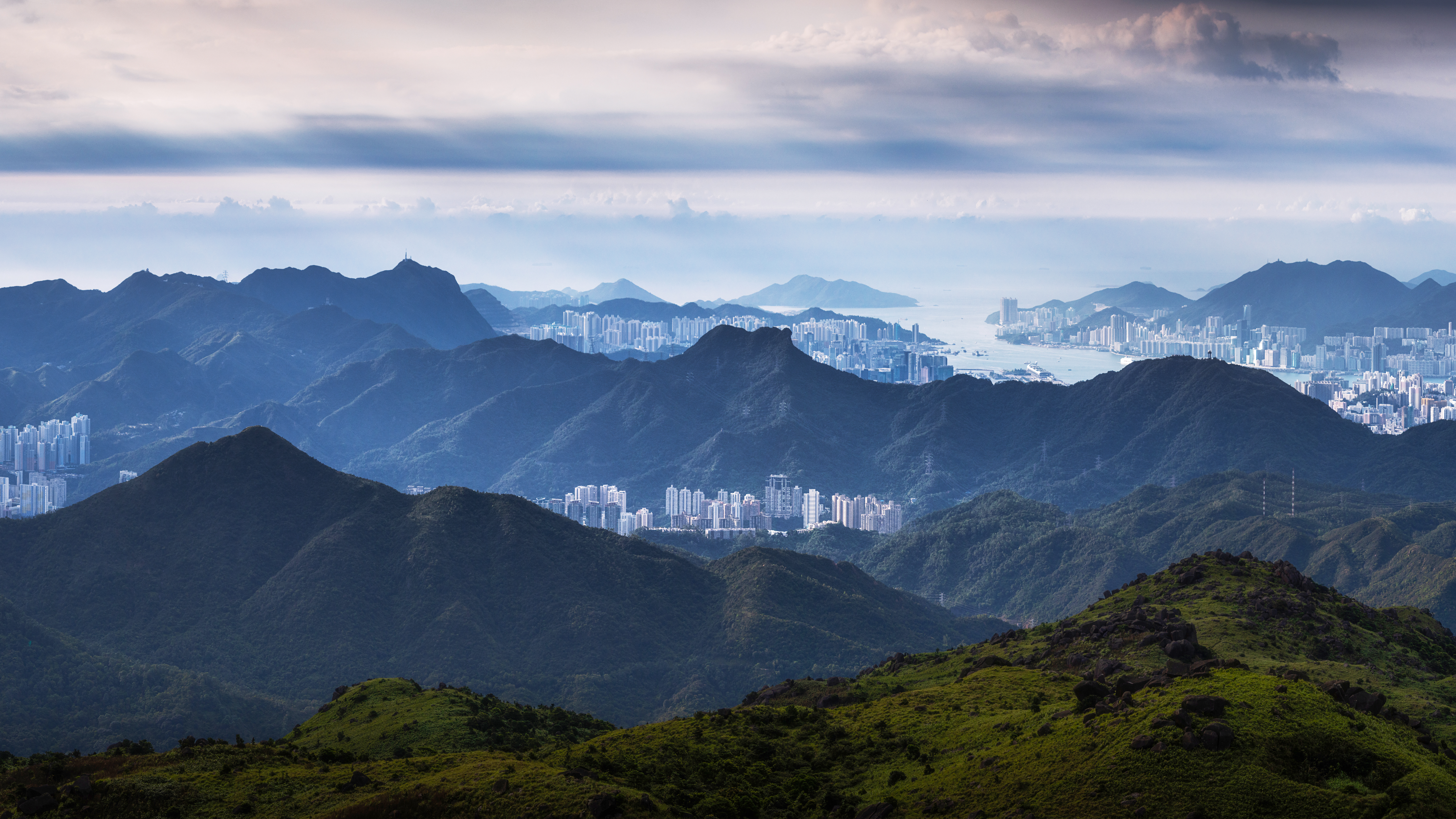 一覽九龍群山。© Kelvin Yuen