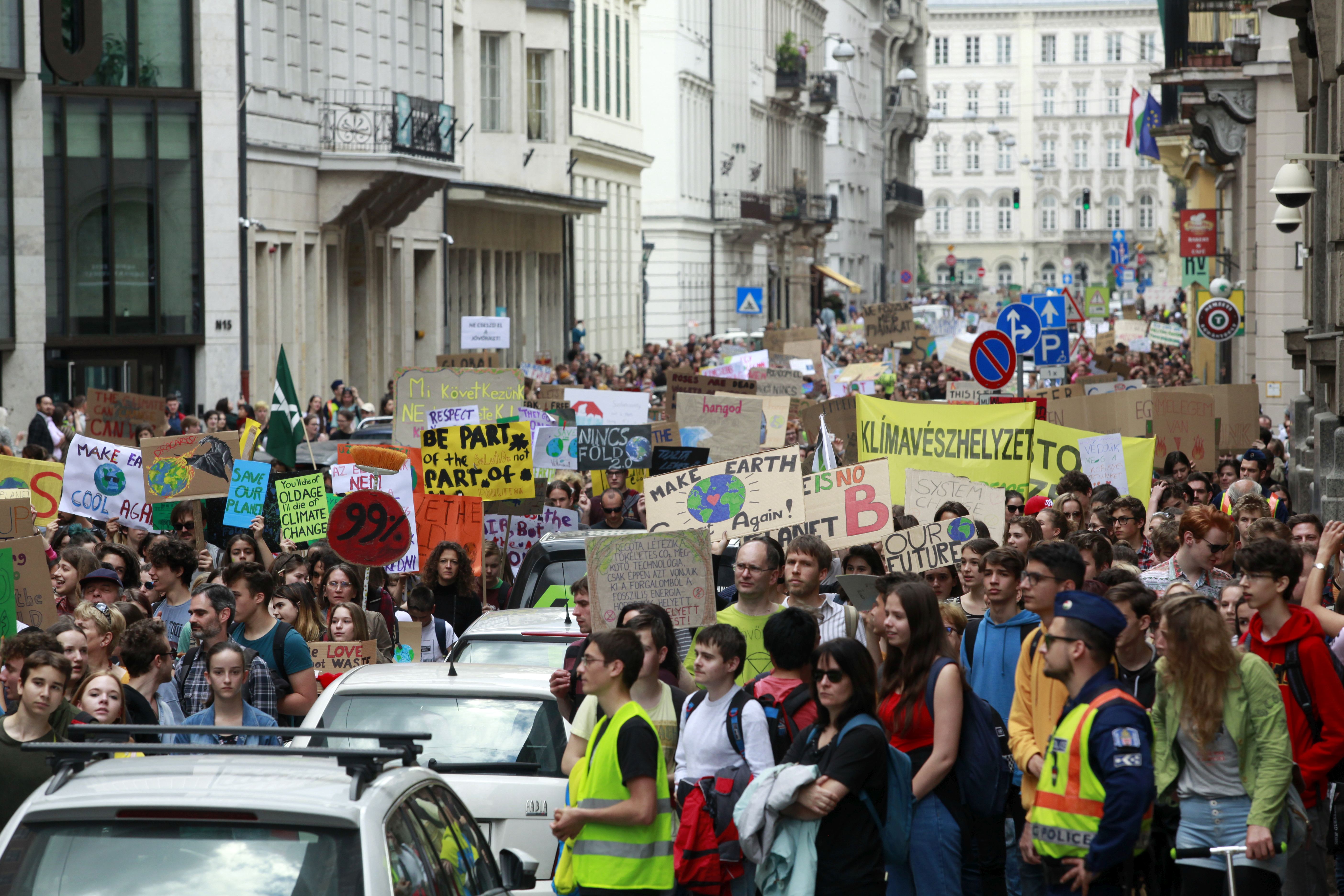 II. FFF Globális Klímasztrájk Budapesten