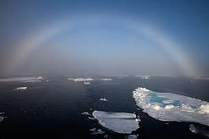 Rainbow in the Arctic