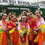 Kapal Rainbow Warrior Tiba di Jakarta, Mendukung Energi Bersih untuk Udara Bersih Bagi Warga Ibukota
