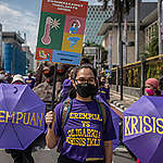 International Women's Day 2022 in Jakarta. © Jurnasyanto Sukarno / Greenpeace