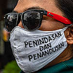 Students Protest against Omnibus Law in Semarang. © Aji Styawan / Greenpeace