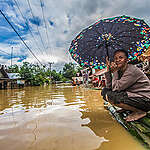 Floods in South Kalimantan. © Putra / Greenpeace