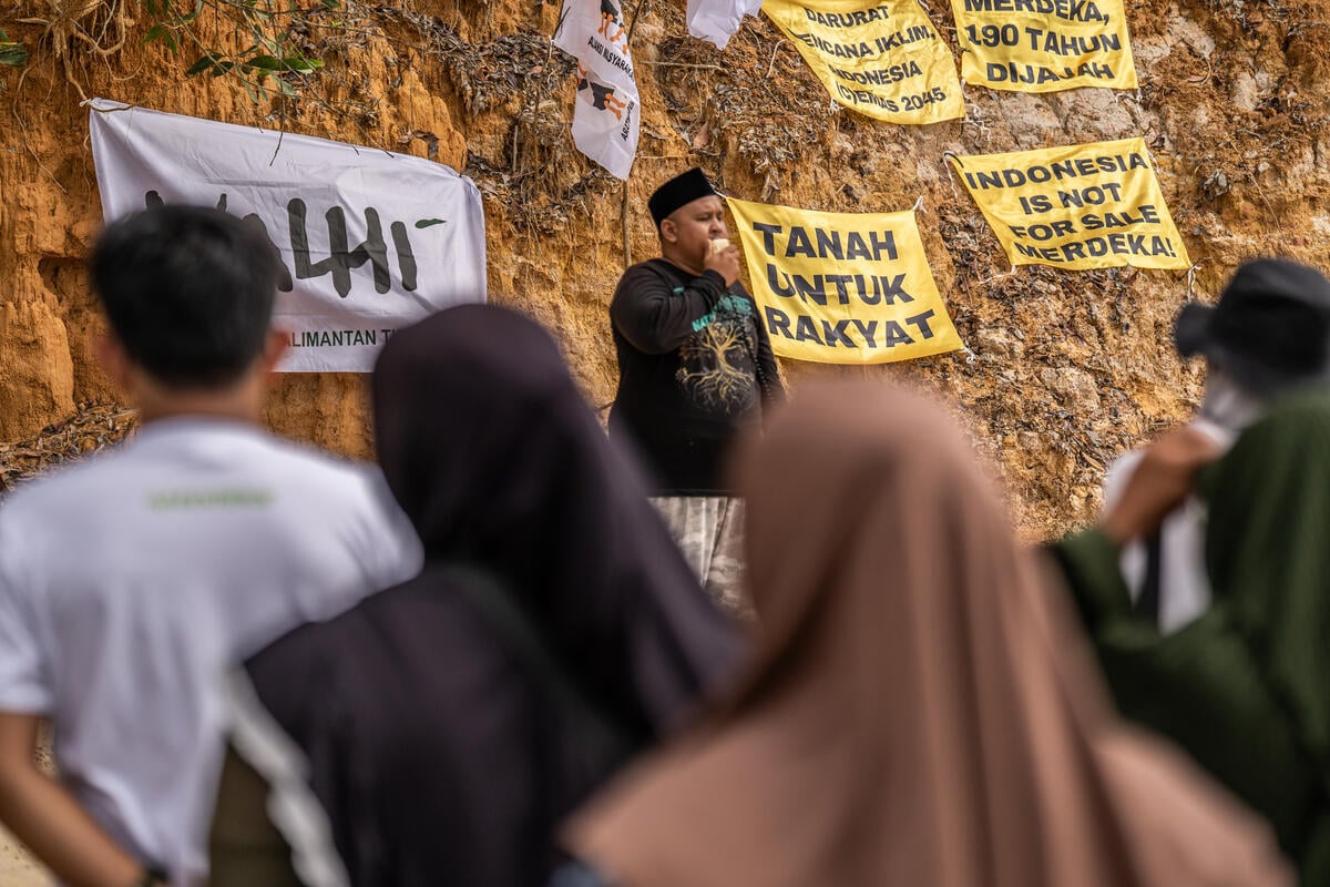 Independence Day in IKN, East Kalimantan. © Jurnasyanto Sukarno / Greenpeace